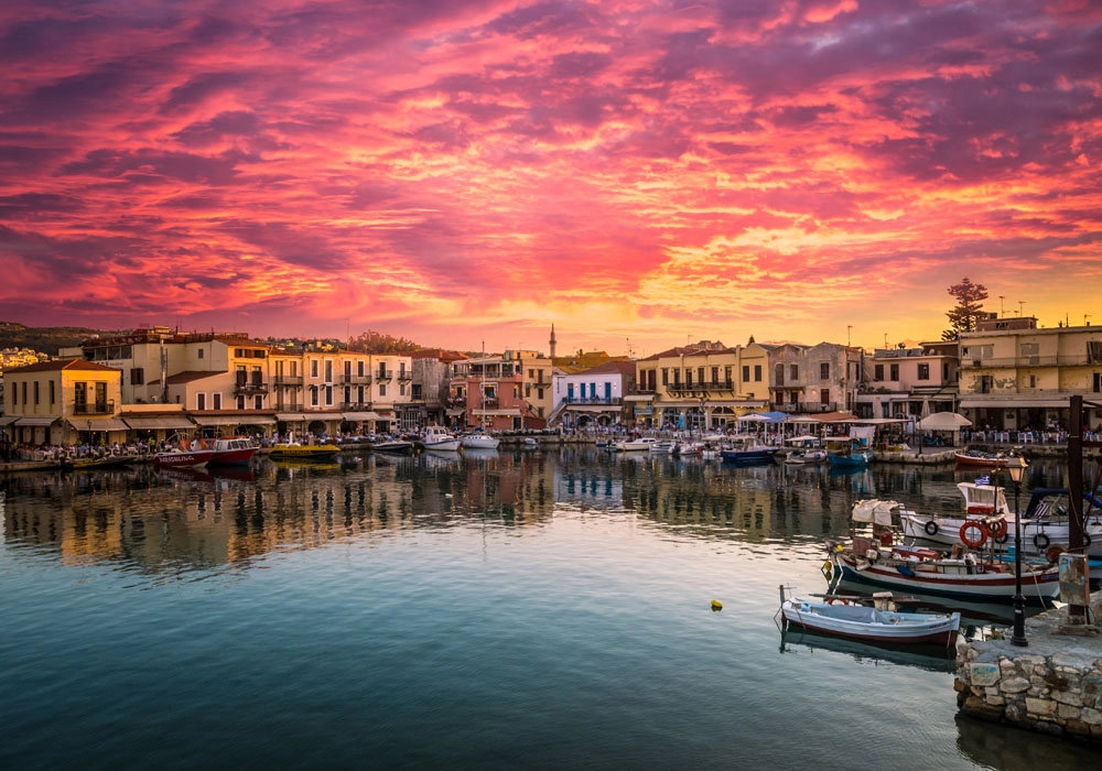 Πινακας σε καμβά RETHIMNO CRETE