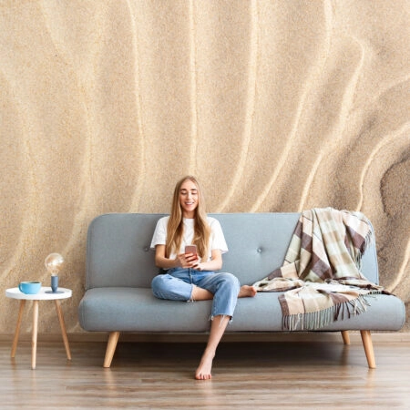 Αυτοκόλλητη Ταπετσαρία τοίχου SAND WAVES