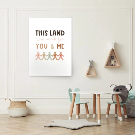 Πινακας σε καμβά THIS LAND