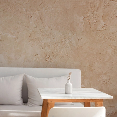 Αυτοκόλλητη Ταπετσαρία τοίχου VINTAGE BROWN WALL - Απομίμηση υλικών Sticky 1