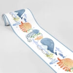 Μπορντούρα τοίχου WATERCOLOR SEA CREATURES