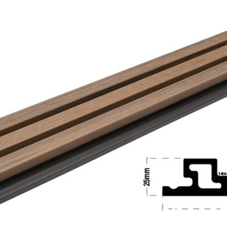 Διακοσμητικό panel τοίχου 2ης ΓΕΝΙΑΣ με 3D πηχακια πλάτος 14.75cm x υψος 2.9m TEAK 5510 - Πανελ τοίχου με 3D πηχάκια Sticky 3