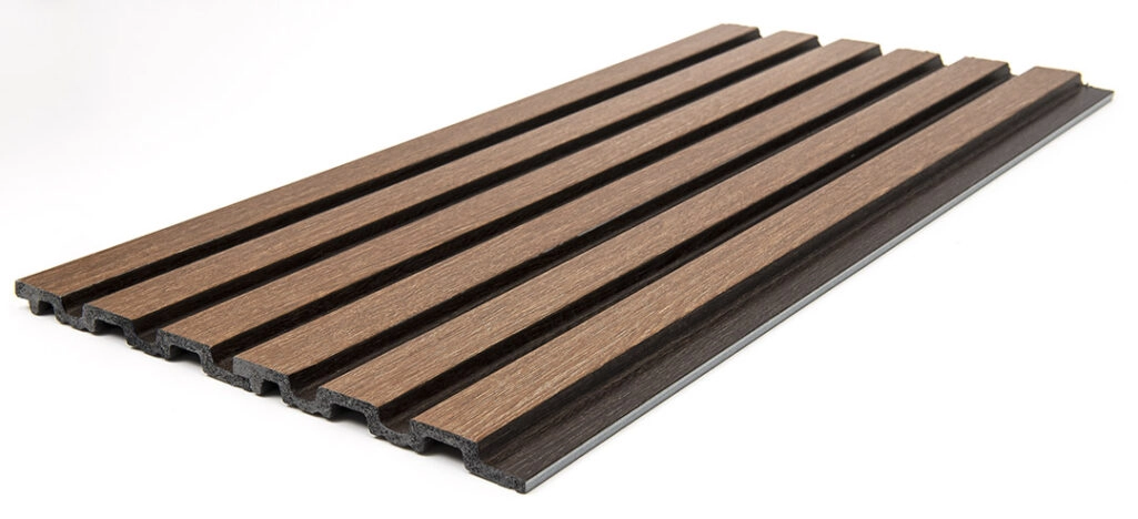 Διακοσμητικό panel τοίχου με 3D πηχακια 11 PIANO πλατος 12.2cm x υψος 2.90m GOLDEN OAK/D.BROWN