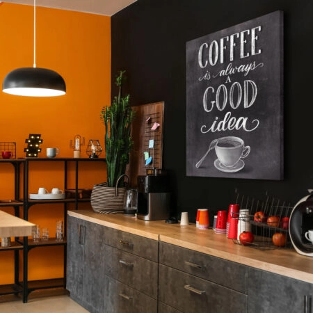 Πινακας σε καμβά COFFEE IS ALWAYS A GOOD IDEA