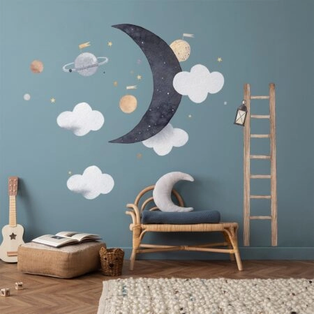 Αυτοκόλλητο Τοίχου LADDER TO MOON