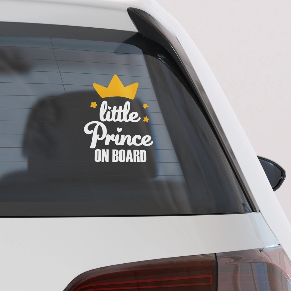 Αυτοκολλητο Αυτοκινητου LITTLE PRINCE ON BOARD 2
