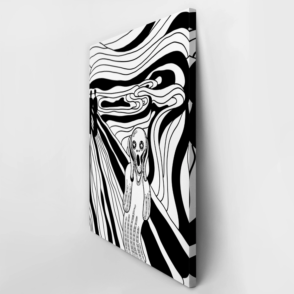 Πινακας σε καμβά MODERN SCREAM