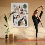 Πινακας σε καμβά YOGA LIFESTYLE