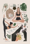 Πινακας σε καμβά YOGA LIFESTYLE