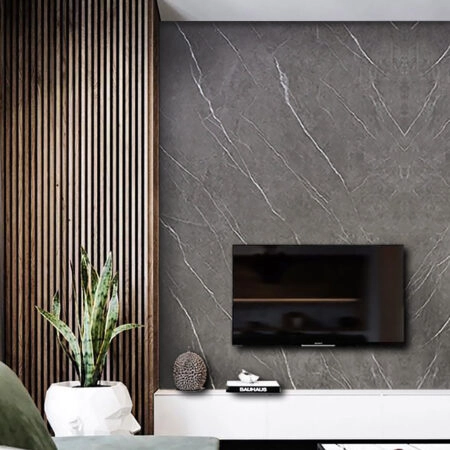 PVC Panel τοιχου 122cm x 280cm x 2,8mm PIETRA GREY 211 - 