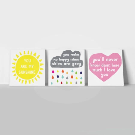 Σετ παιδικοί πίνακες MY SUNSHINE SET - Παιδικοι και set Sticky 1