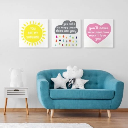 Σετ παιδικοί πίνακες MY SUNSHINE SET