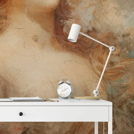Αυτοκόλλητη Ταπετσαρία τοίχου RENAISSANCE GIRL FRESCO PAINTING - Vintage Sticky 1