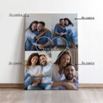 Πινακας σε καμβά YOU AND ME HEART