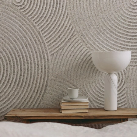 Αυτοκόλλητη Ταπετσαρία τοίχου SAND ZEN PATTERN