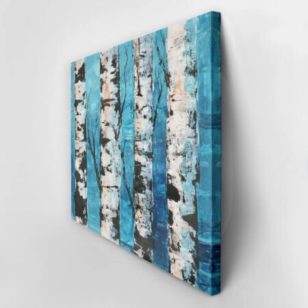 OUTLET Πινακας σε καμβά BIRCH FOREST 140cm x 100cm - OUTLET Sticky 3