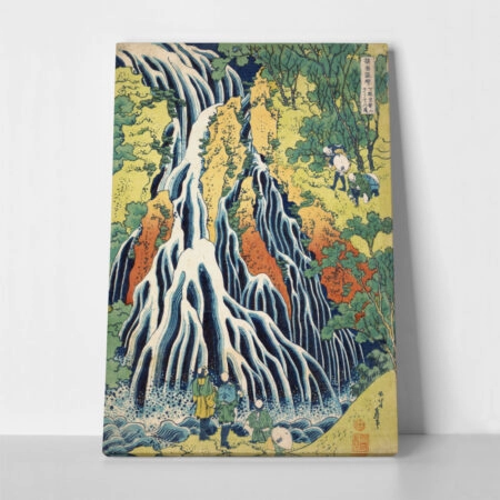 Πινακας σε καμβά HOKUSAI - KIRIFURI FALL AT KUROKAMI MOUNT - Hokusai Katsushika Sticky 1