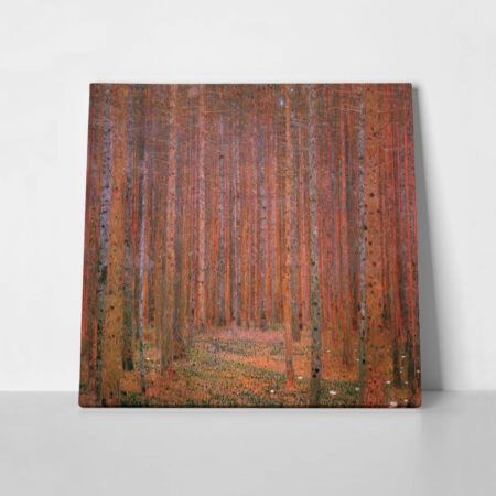 Πίνακας σε καμβά KLIMT - TANNENWALD - Gustav Klimt Sticky 1