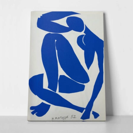 Πινακας σε καμβά MATISEE - NU BLEU IV - Henri Matisse Sticky 1