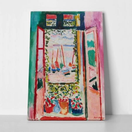 Πινακας σε καμβά MATISSE - OPEN WINDOW, COLLIOURE - Henri Matisse Sticky 1