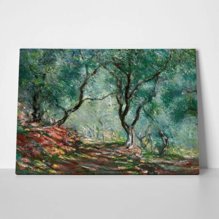 Πινακας σε καμβά MONET - OLIVE TREE IN MORENO GARDEN - Monet Claude Sticky 1