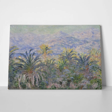 Πινακας σε καμβά MONET - PALM TREES AT BORDIGHERA - Monet Claude Sticky 1