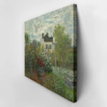 Πινακας σε καμβά MONET - THE ARTIST'S GARDEN IN ARGENTEUIL
