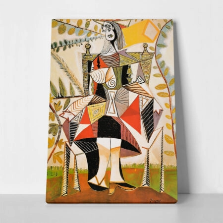 Πινακας σε καμβά PICASSO - FEMME AU JARDIN - Pablo Picasso Sticky 1
