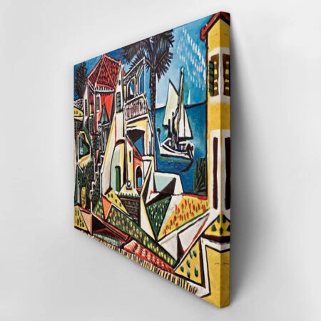Πινακας σε καμβά PICASSO - MEDITERRANEAN LANDSCAPE - Pablo Picasso Sticky 8