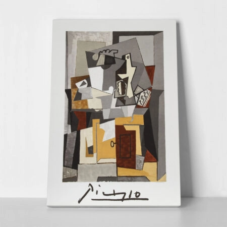 Πινακας σε καμβά PICASSO - NATURE MORTE A LA PORTE ET A LA CLEF - Pablo Picasso Sticky 1