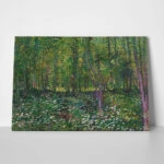 Πινακας σε καμβά VAN GOGH - TREES AND UNDERGROWTH