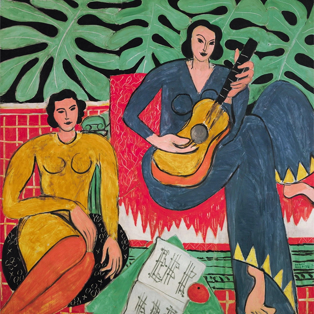 Πίνακας Τετράγωνος MATISSE - MUSIC 1939
