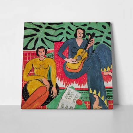 Πίνακας Τετράγωνος MATISSE - MUSIC 1939 - Henri Matisse Sticky 1