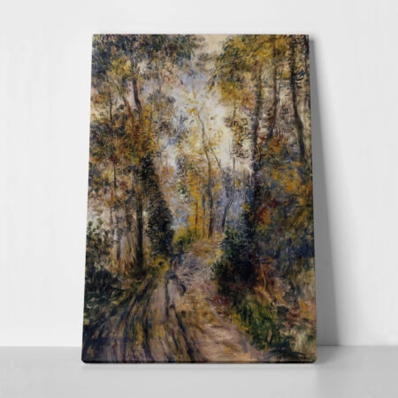 Πινακας σε καμβά RENOIR - THE FOREST PATH 1871 - Pierre Auguste Renoir Sticky 1