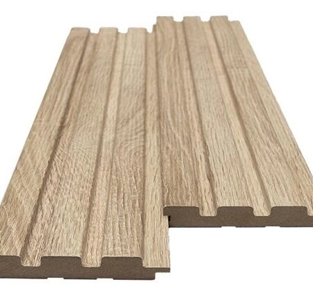 Διακοσμητικό MDF panel τοίχου με 3D πηχακια SONOMA OAK 501050 BEAT ST πλατος 11.9cm x υψος 2.75m - Πανελ τοίχου με 3D πηχάκια Sticky 1