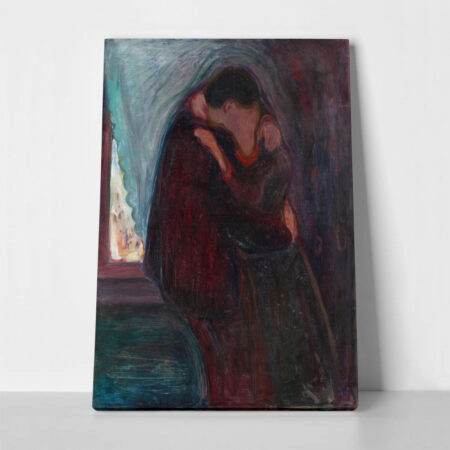 Πινακας σε καμβά EDVARD MUNCH - THE KISS - Edvard Munch Sticky 1