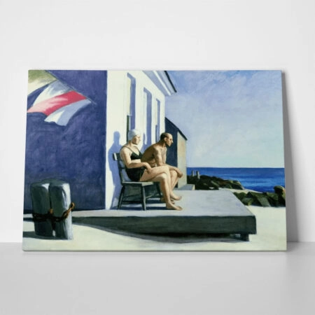 Πινακας σε καμβά EDWARD HOPPER - SEA WATCHERS - Edward Hopper Sticky 1