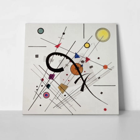 Πίνακας KANDINSKY - GREY SQUARE - Wassily Kandinsky Sticky 1