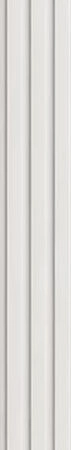 Διακοσμητικό MDF panel τοίχου με 3D πηχακια WHITE 502040 BEAT ST πλατος 11.9cm x υψος 2.75m - Πανελ τοίχου με 3D πηχάκια Sticky 5