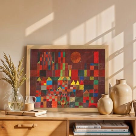 Πινακας σε καμβά PAUL KLEE - THE CASTLE IN THE SUN - Paul Klee Sticky 1