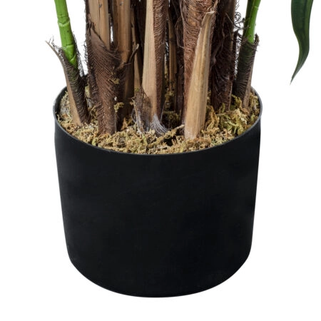 BROADLEAF LADY PALM TREE 20384 Τεχνητό Διακοσμητικό Φυτό Πλατύφυλλος Φοίνικας Μπαμπού Υ300cm - Τεχνητα Μπαμπου Sticky 4