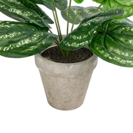 SILVER POTHOS POTTED PLANT 20896 Διακοσμητικό Φυτό Πόθος Φ40 x Υ33cm - Τροπικα και Ιδιαιτερα Τεχνητα φυτα Sticky 2