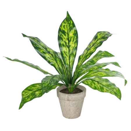 SPATHIPHYLLUM POTTED PLANT 20905 Διακοσμητικό Φυτό Σπαθίφυλλο Φ40 x Υ33cm - Τροπικα και Ιδιαιτερα Τεχνητα φυτα