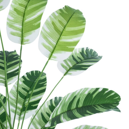 BANANA ZEBRA PLANT 20918 - Διακοσμητικό Φυτό Μπανανιά Ζέβρα Φ83 x Υ80cm - Τεχνητες Μπανανιες Sticky 1