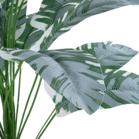 BANANA ZEBRA PLANT 20919 - Διακοσμητικό Φυτό Μπανανιά Ζέβρα Φ78 x Υ80cm - Τεχνητες Μπανανιες Sticky 1