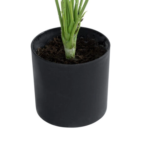 WHITE HOSTA PLANT 20931 Διακοσμητικό Φυτό Λευκή  Χόστα Φ60 x Υ55cm - Τροπικα και Ιδιαιτερα Τεχνητα φυτα Sticky 2