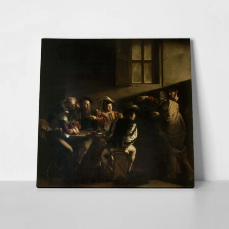 Πίνακας σε καμβά CARAVAGGIO - THE CALLING OF ST MATTHEW - Caravaggio Sticky 1