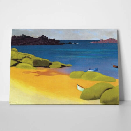 Πινακας σε καμβά FELIX VALLOTTON - BAY AT TREGASTEL - Felix Vallotton Sticky 1