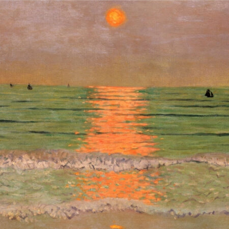 Πινακας σε καμβά FELIX VALLOTTON - SUNSET - Felix Vallotton Sticky 6