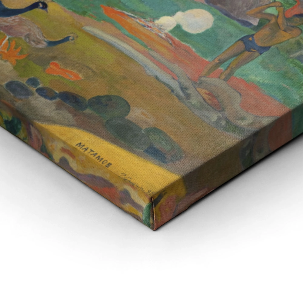 Πινακας σε καμβά PAUL GAUGUIN - LANDSCAPE WITH PEACOCKS